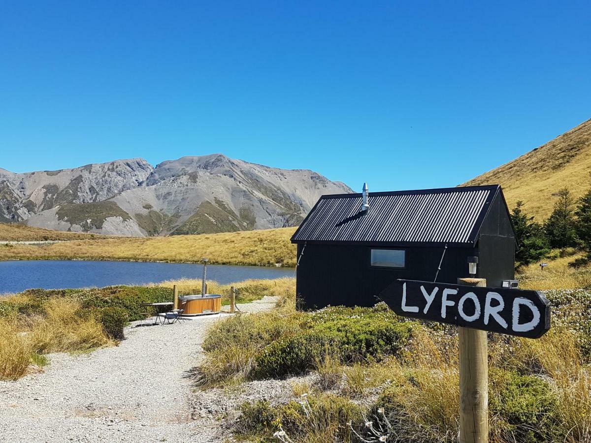 Lake Stella Mountain Huts Hotel Mt Lyford Kültér fotó